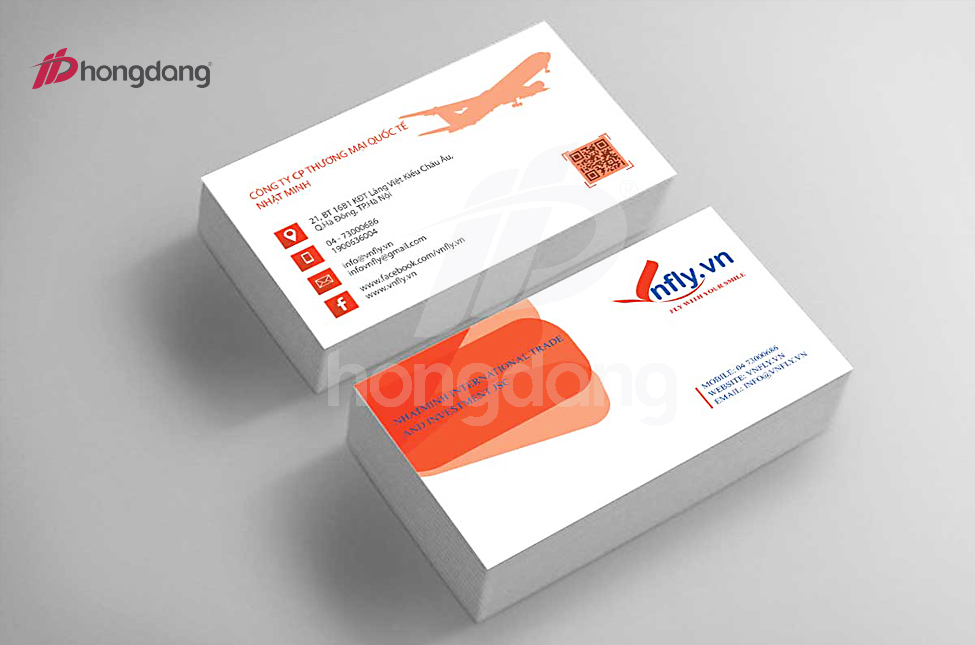 in card visit dep lay ngay 23